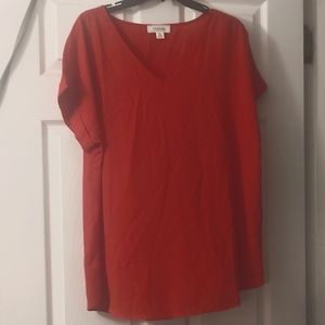 Red- Blouse very flowy and breathable material